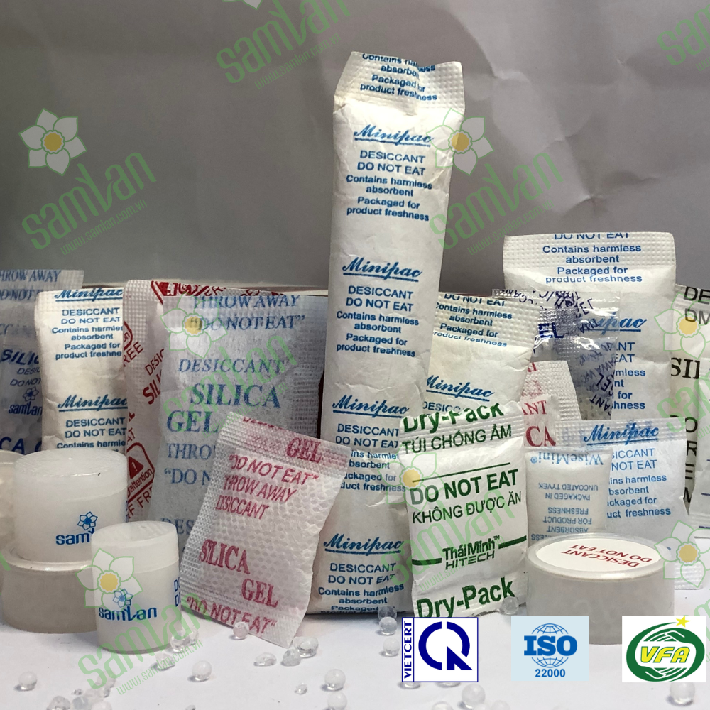 gói hút ẩm silicagel