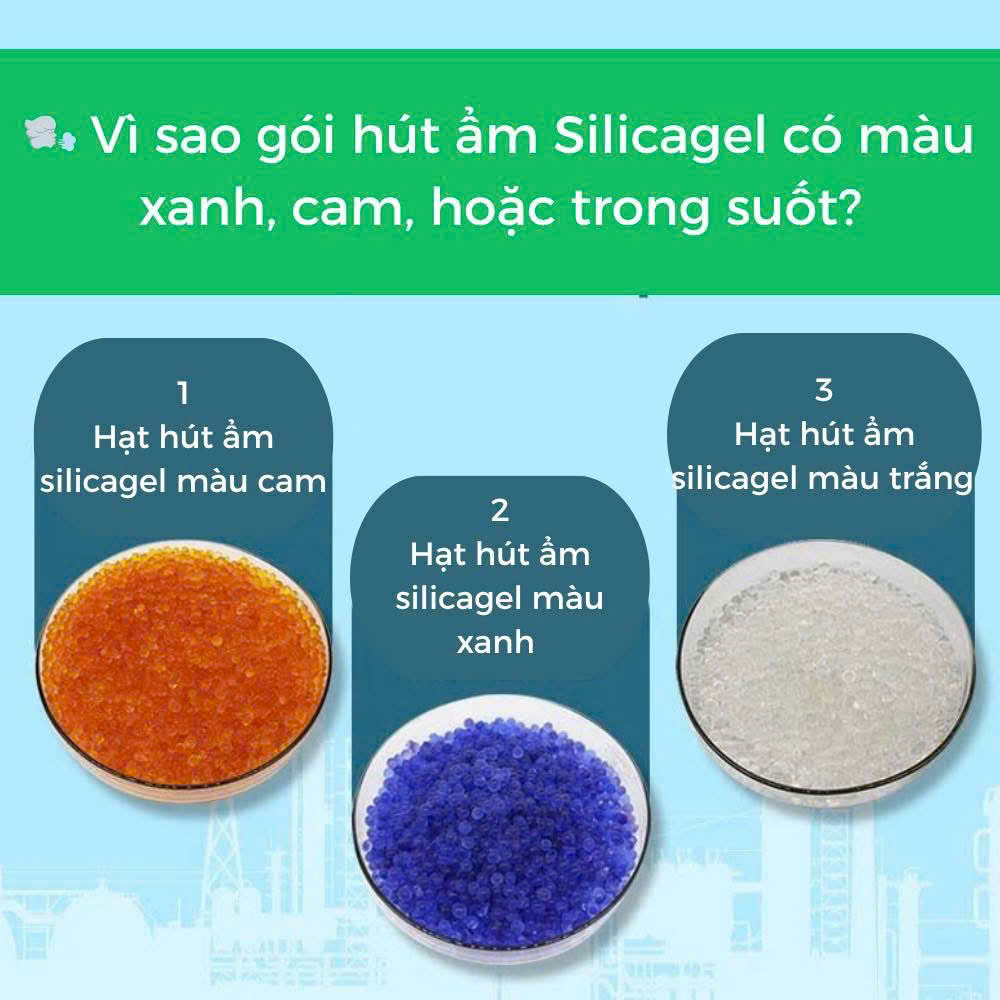 Silica Gel Chỉ Thị Màu