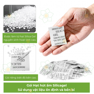 Bảng tính lượng hạt chống ẩm Silica Gel cho thùng carton hàng xuất khẩu