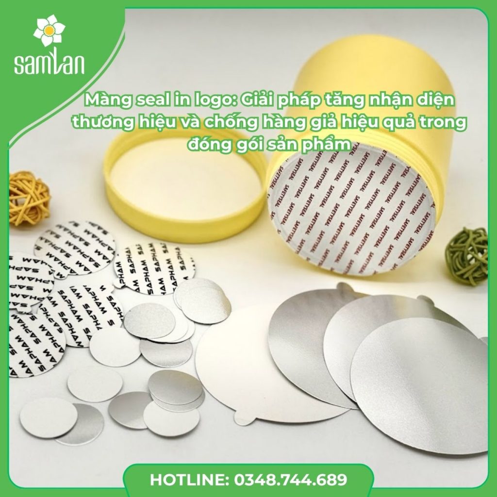 Màng seal in logo: Giải pháp tăng nhận diện thương hiệu và chống hàng giả hiệu quả trong đóng gói sản phẩm